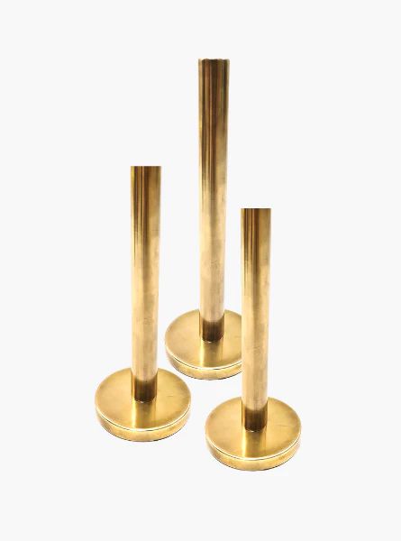 Modern Brass Candlestick | The Style Edit Collective