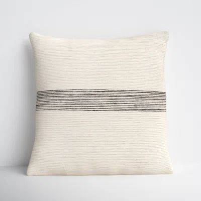 Joss & Main Cason Striped Cotton Blend Throw Pillow & Reviews | Wayfair | Wayfair North America