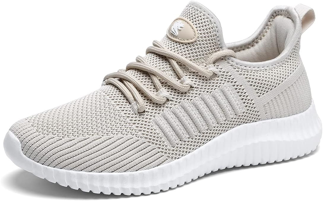 SK·TRIP Women's Walking Shoes Lightweight Breathable Flying Woven Mesh Upper Casual Jogging Shoe... | Amazon (US)
