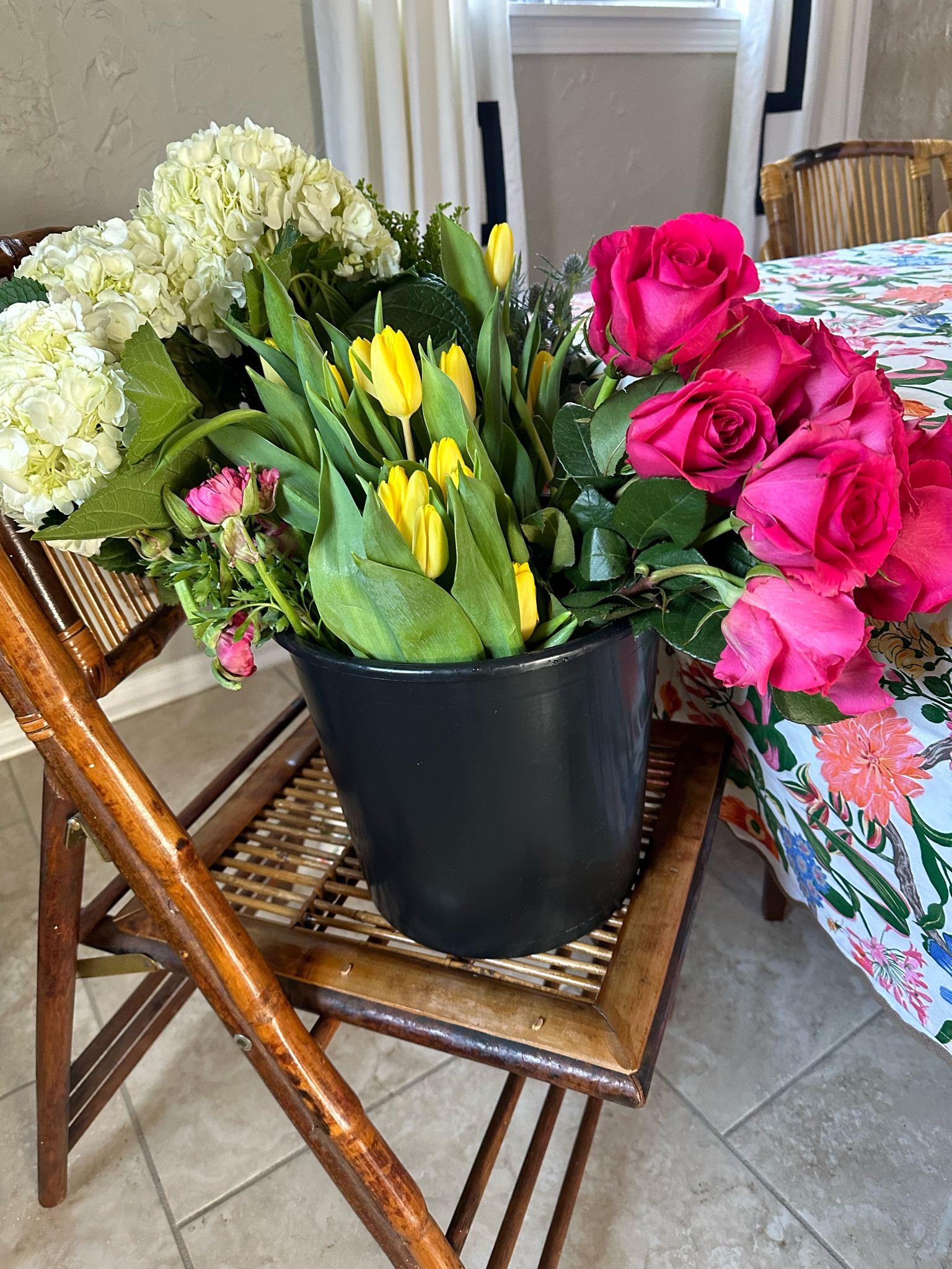 I love any excuse I can get to play with flowers and an arrangement for a birthday drop off seemed like the perfect occasion! I’m no expert when it comes to arranging them, but feel like working in threes helps me to keep the arrangement interesting from every angle. I got these flowers at Trader Joe’s, but locally love @daviswholesaleflorist for more unique varieties! With spring on the horizon I’m sure some of these tips could be used for flowers cut from your yard too. 

I’ve linked the items shown/used that I can! 

home DIY, floral tablecloth flower arranging, birthday flowers, flower repotting mat, gardening, table tarp, gift tags

#LTKfindsunder50 #LTKhome #LTKfindsunder100
