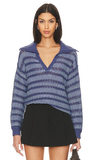 Rachel Sailor Pullover in Forever Blue Multi | Revolve Clothing (Global)
