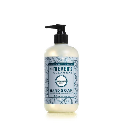 Mrs. Meyer's Clean Day Holiday Hand Soap - Snowdrop - 12.5 fl oz | Target