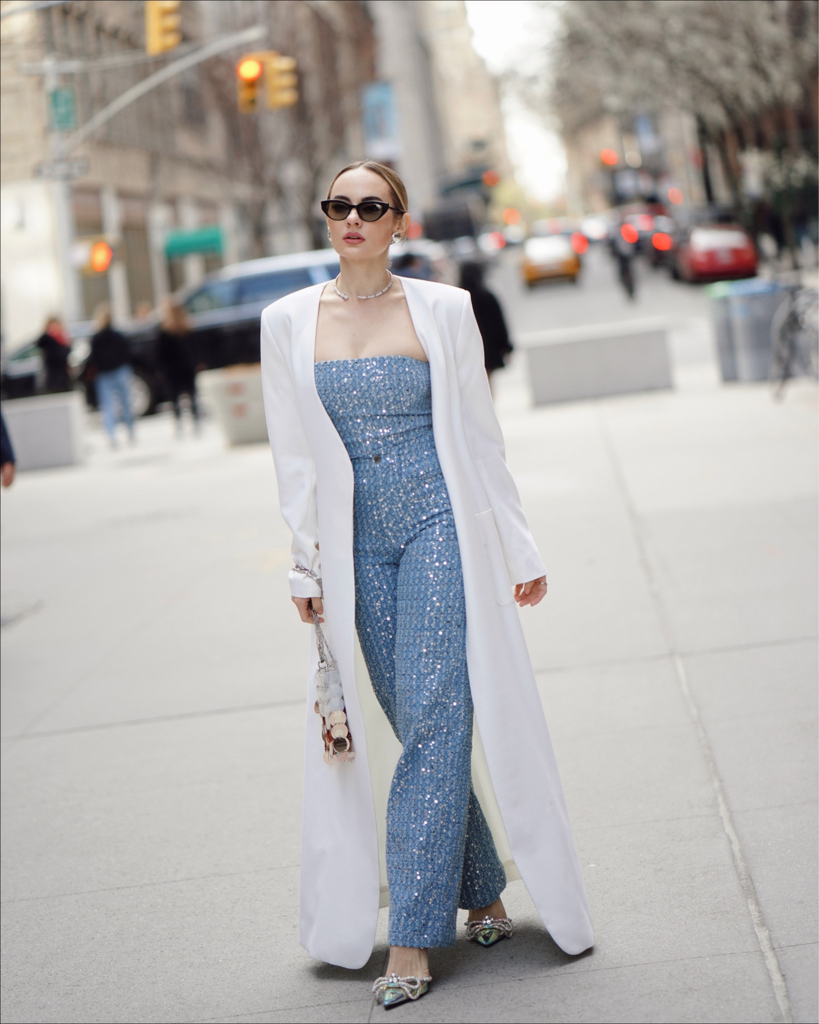 Sequin top and pants for spring 💙 

#LTKitbag #LTKstyletip #LTKSeasonal