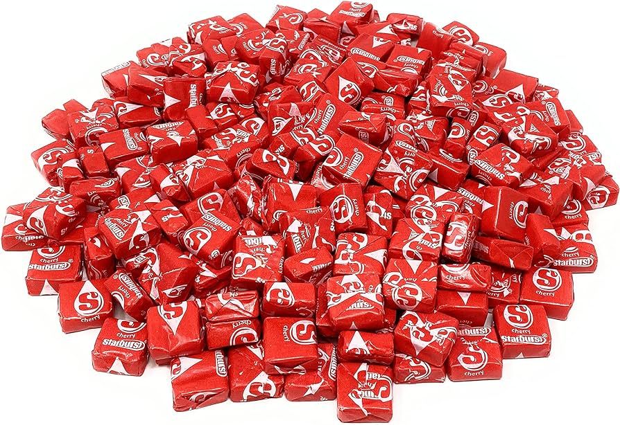 Starburst Fruit Chews Only Red Cherry Limited Edition Family Bulk Pack 3lb (48oz) | Amazon (US)