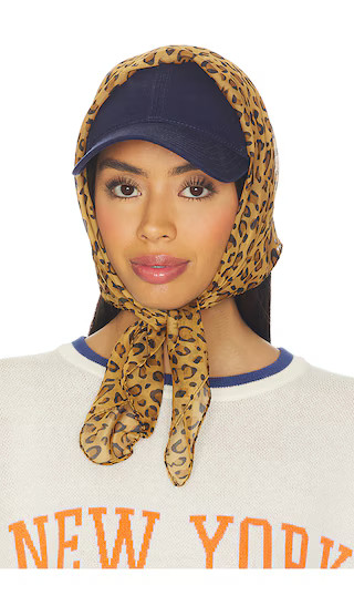 Roxie Headscarf in Brown Leopard | Revolve Clothing (Global)