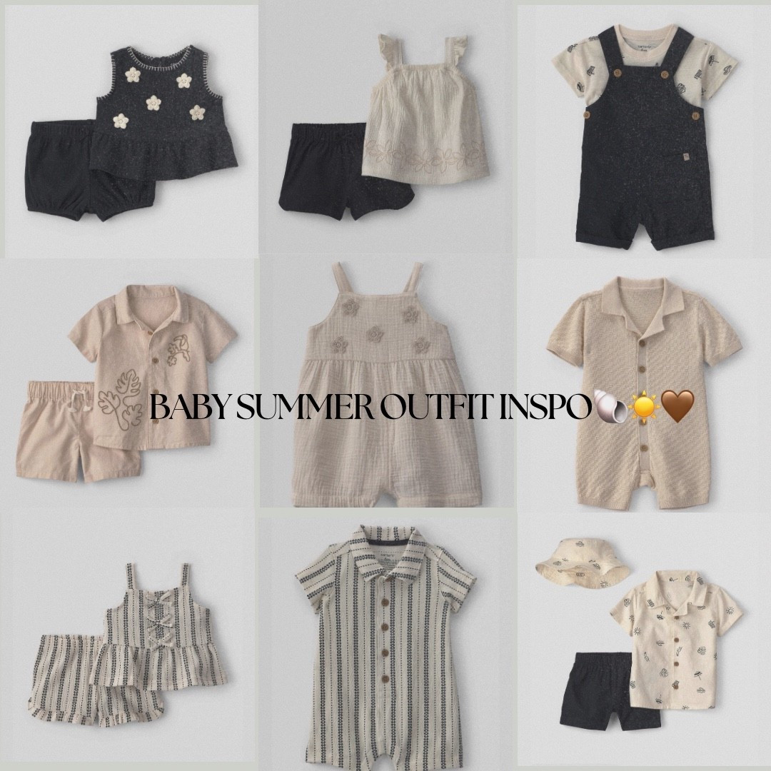Baby summer outfit inspo✨☀️🐚🏝️🤎

#LTKSeasonal #LTKBaby #LTKootd