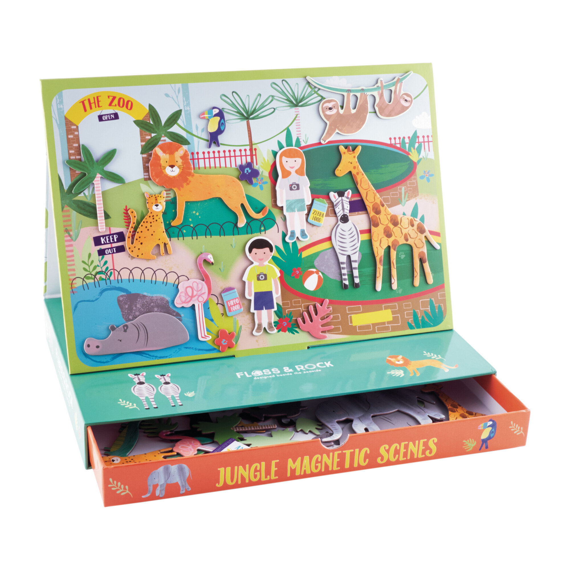 Jungle Magnetic Play Scene | Maisonette