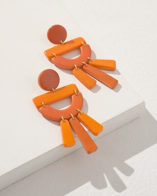 Orange Chandelier Earrings | Chico's