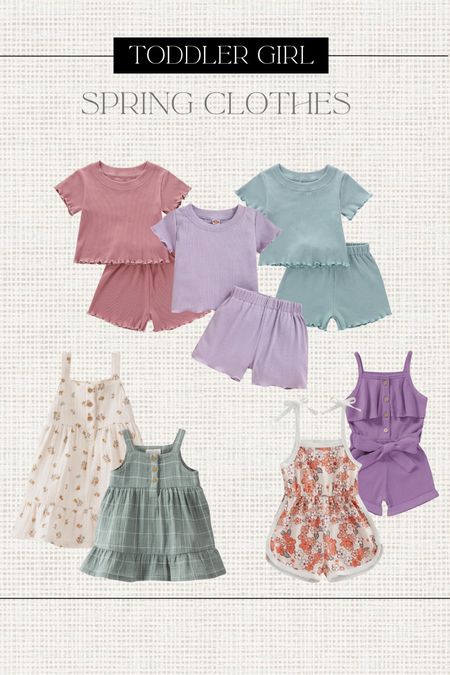 Toddler Girl Spring Clothes 

Toddler girl // toddler clothes // toddler apparel // spring clothes // toddler 

#LTKkids #LTKfindsunder50 #LTKSeasonal
