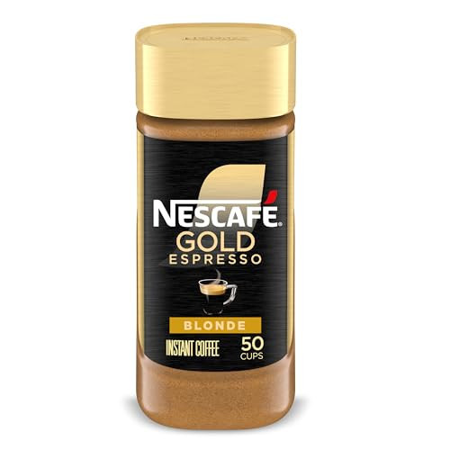 NESCAFÉ Gold Espresso Blonde, Instant Coffee, 3.5 oz | Amazon (US)