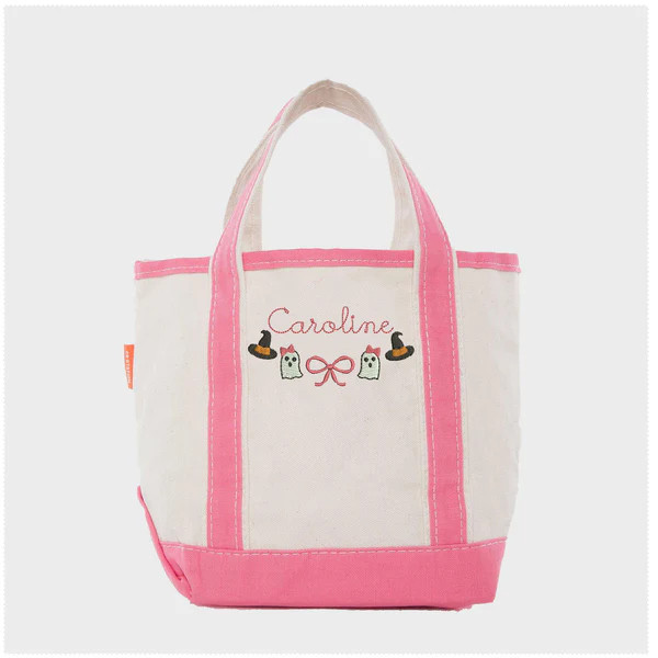 Pink Trick or Treat Bag | Saddle Stitches