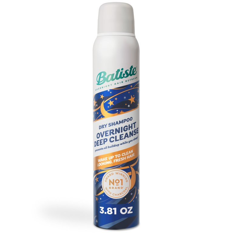 Batiste Overnight Deep Cleanse Dry Shampoo, Wake up to Beautiful Hair, 3.81 oz | Walmart (US)