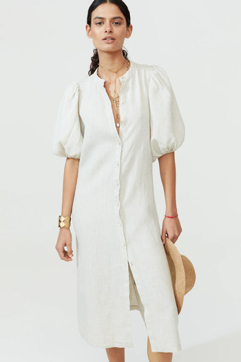 Bubble Linen Dress | Nordstrom