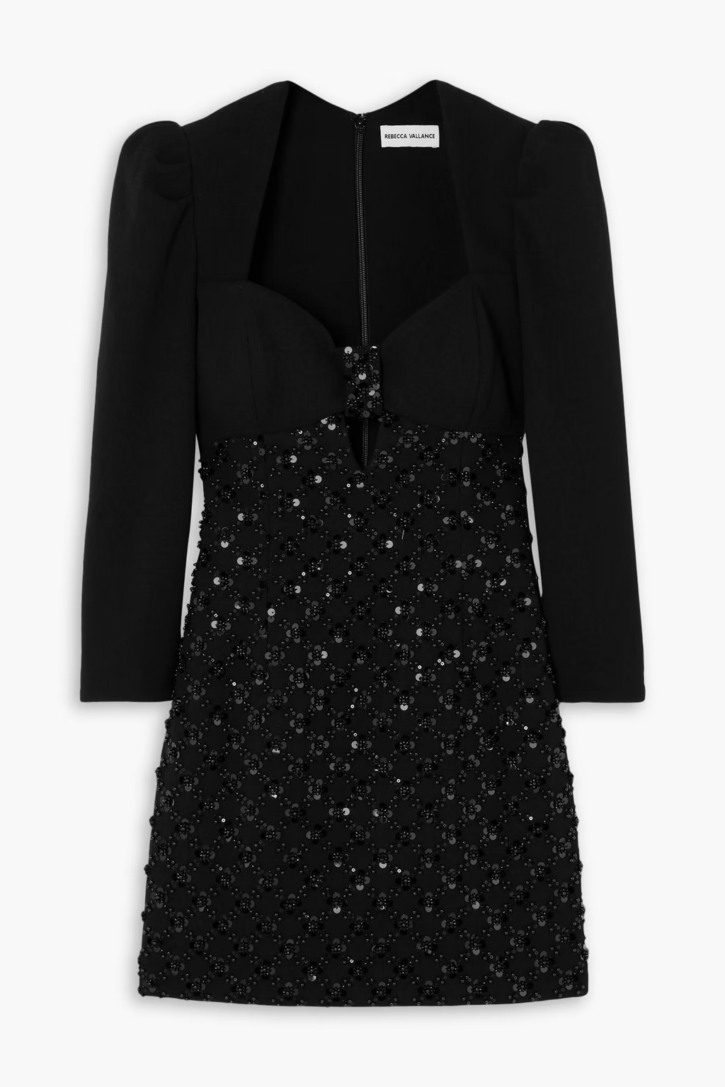 Marie cutout embellished cady mini dress | The Outnet (US and CA)