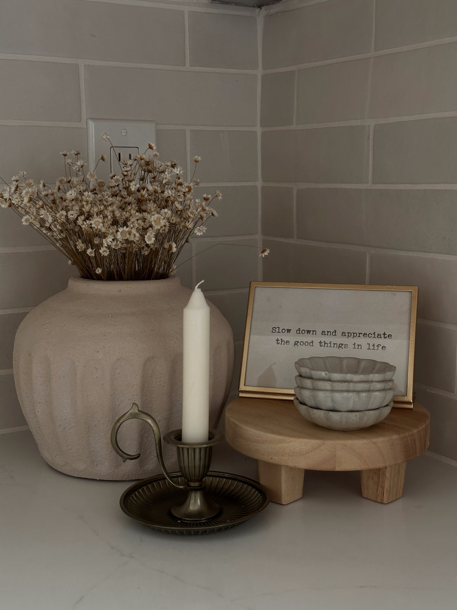 Kitchen counter decor🤍 


#LTKHomedecor #LTKForyou #LTKKitchen #LTKHome #kitchendecor #organichome #minimalisthome #homeaesthetic #home #homedecor #kitchendesign #homedecorating 

#LTKhome #LTKfindsunder50 #LTKfindsunder100