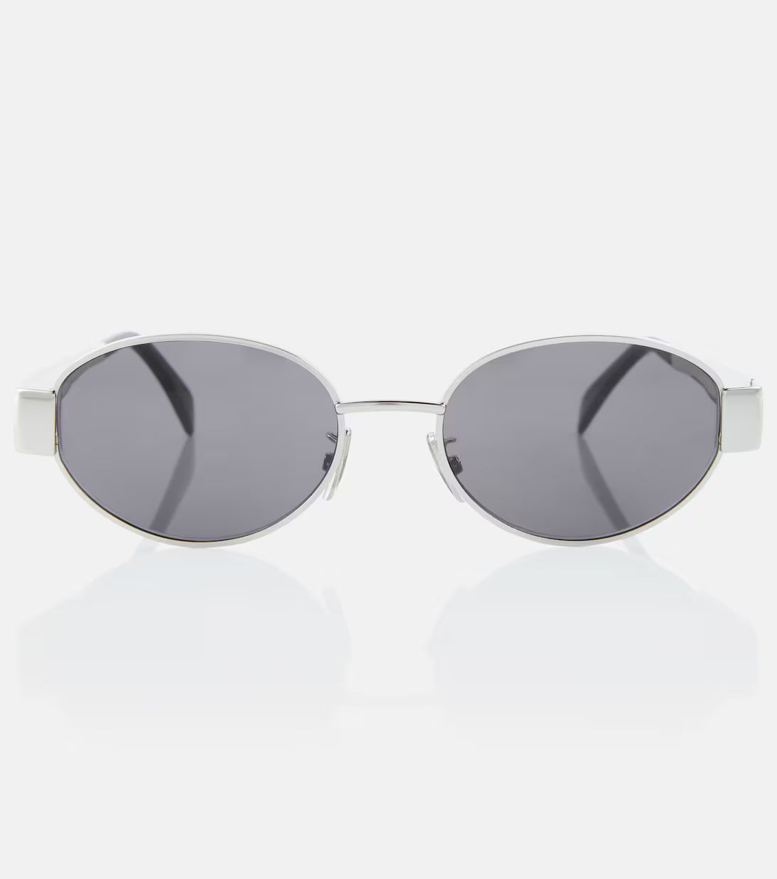 Triomphe oval metal sunglasses | Mytheresa (US/CA)