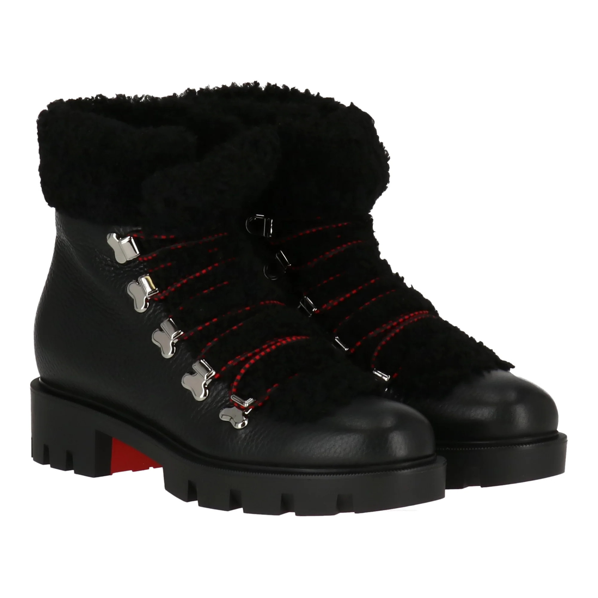 Christian Louboutin Womens Black Boot | Shop Simon