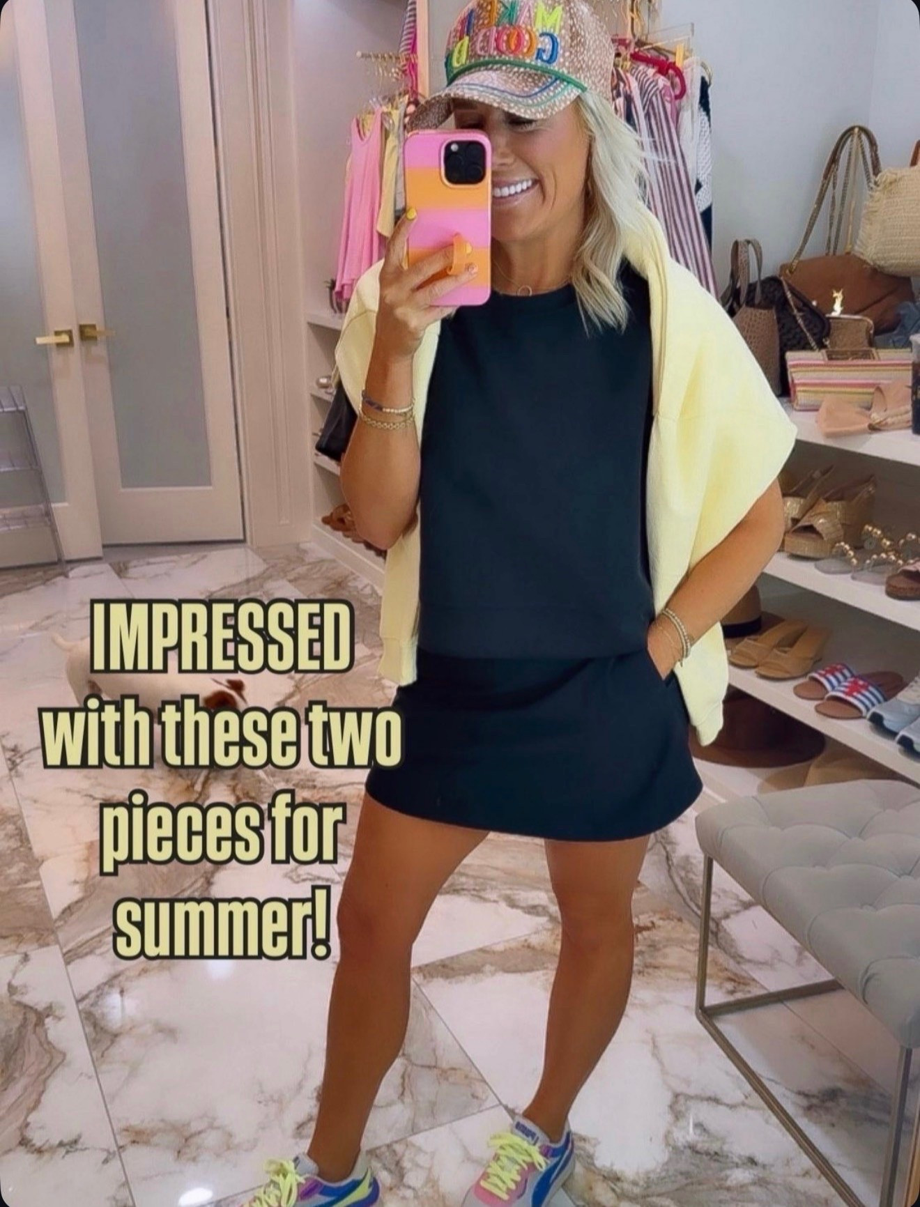 Colorful casual summer outfit inspo 
Size small in both

#LTKootd #LTKSeasonal