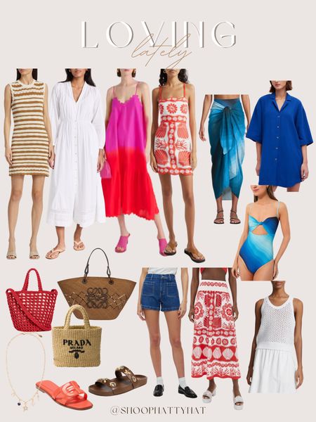 Loving lately - Shopbop - summer fashion - designer bags - recent summer fashion finds - preppy fashion - summer swim - summer outfit ideas - preppy fashion 

#LTKSeasonal #LTKStyleTip