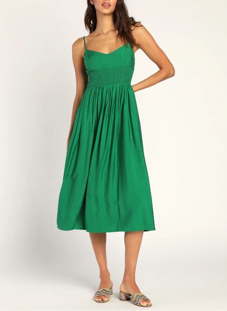 Green dress
Vacation outfit 
Spring dress 
#ltkunder100

#LTKFind #LTKSeasonal #LTKU