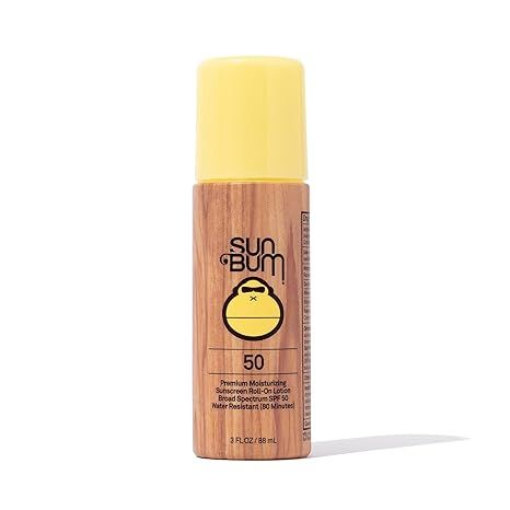 Amazon.com: Sun Bum Original SPF 50 Sunscreen Roll-On Lotion | Vegan and Reef Friendly (Octinoxat... | Amazon (US)
