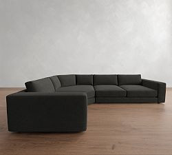 Carmel Lounge 3-Piece Wedge Sectional (149"–159") | Pottery Barn (US)
