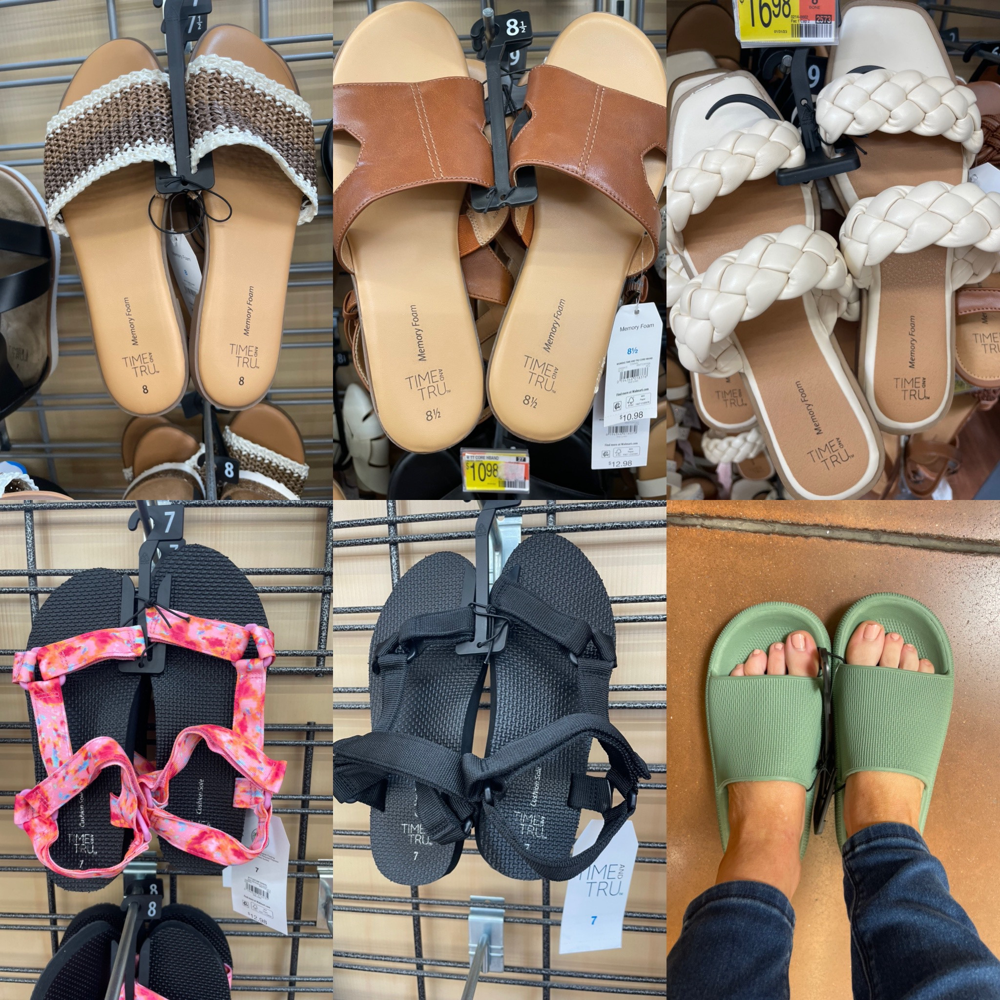 Loving these sandals from Walmart! So comfortable and affordable too! 
#sandals #springshoes #summershoes #vacationoutfit #budgetshoes #walmartsandals #walmartfashion #walmartfinds #shoes

#LTKSeasonal #LTKunder50 #LTKshoecrush