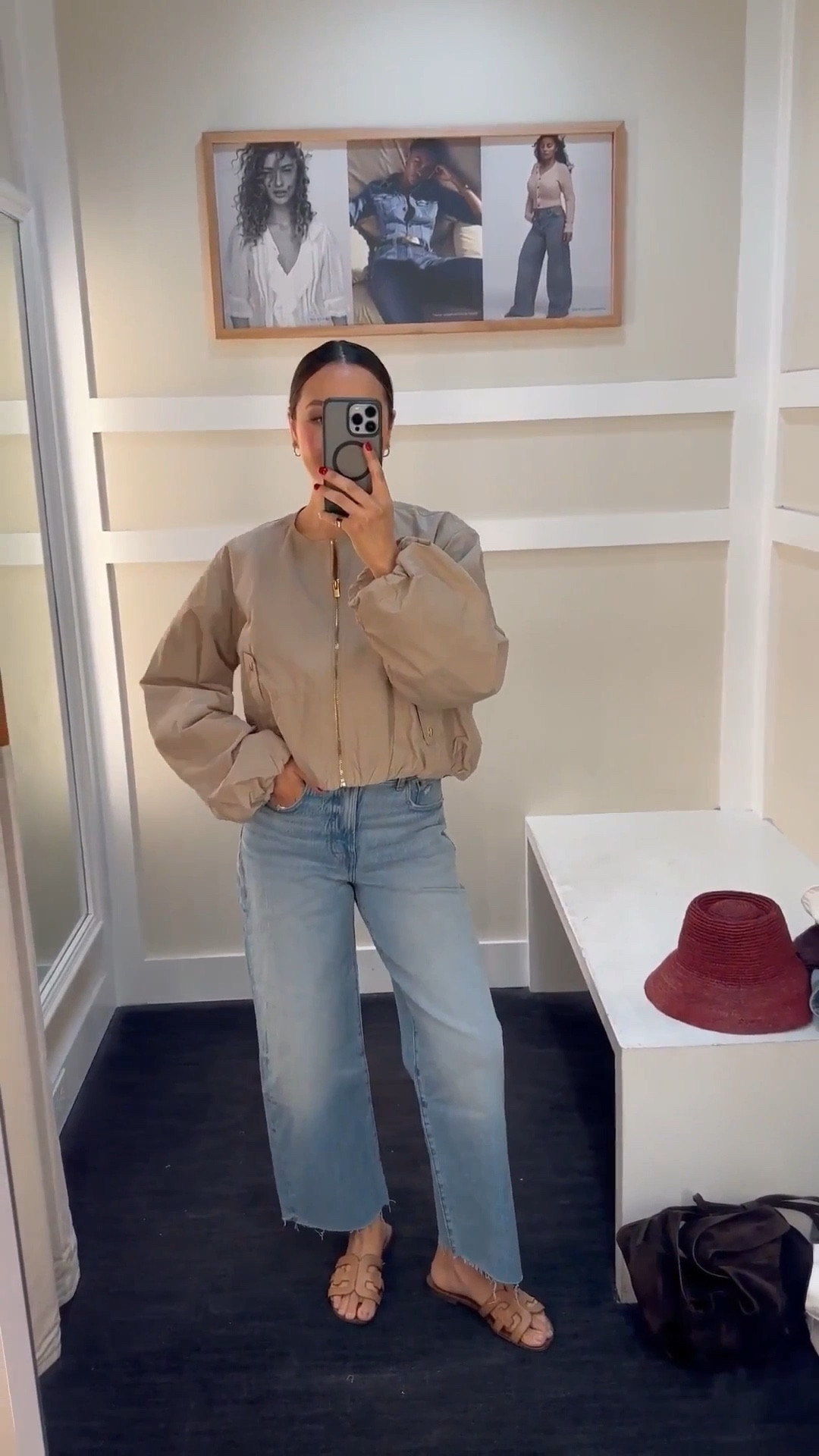25% off for insiders at Madewell (it’s free to sign up) 

Styling wide leg crop jeans 

Crop jacket - wearing s
The pv wide leg crop jeans - linked to the full length + a flare crop jean 
Straw hat

Casual style 

#LTKSaleAlert