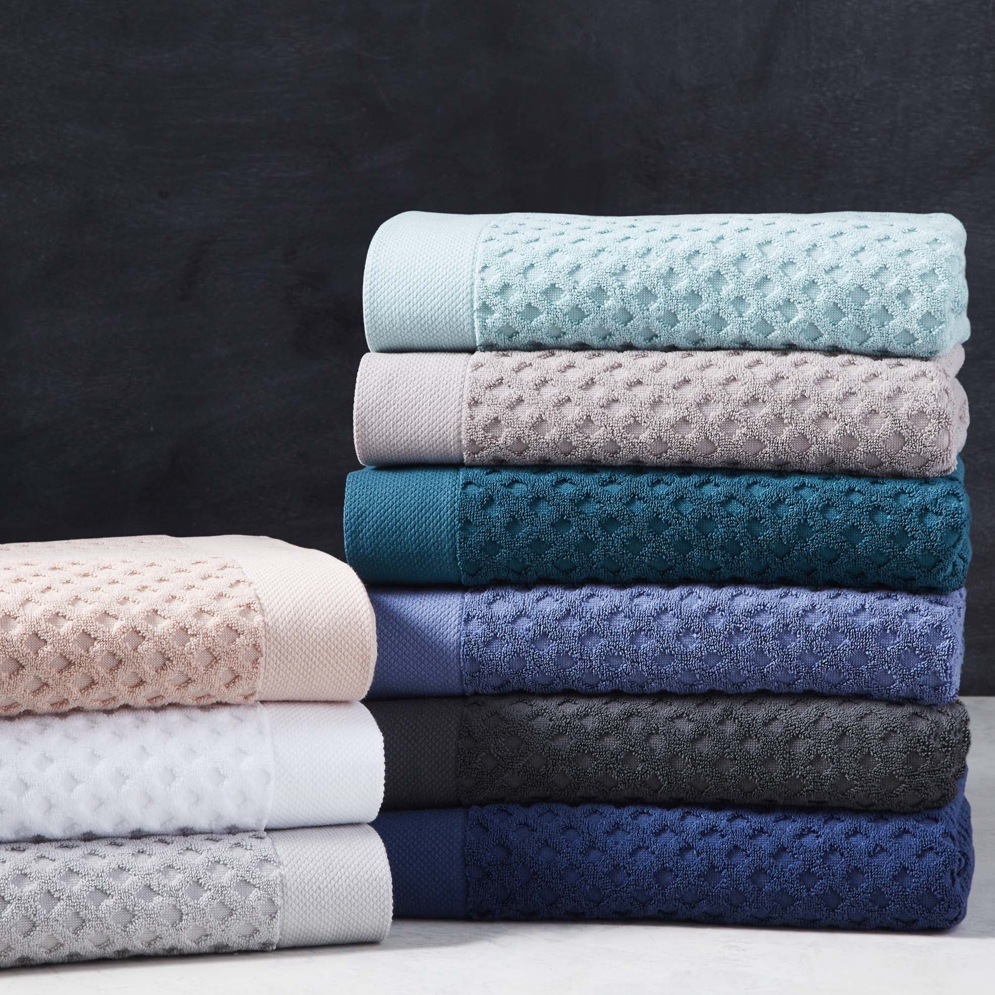 Blue Admiral Texture Bath Towel, Better Homes & Gardens Signature Soft Towel Collection | Walmart (US)