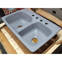 Grey Kitchen Sink Original Porcelain Cast Iron Eljer | Etsy (US)