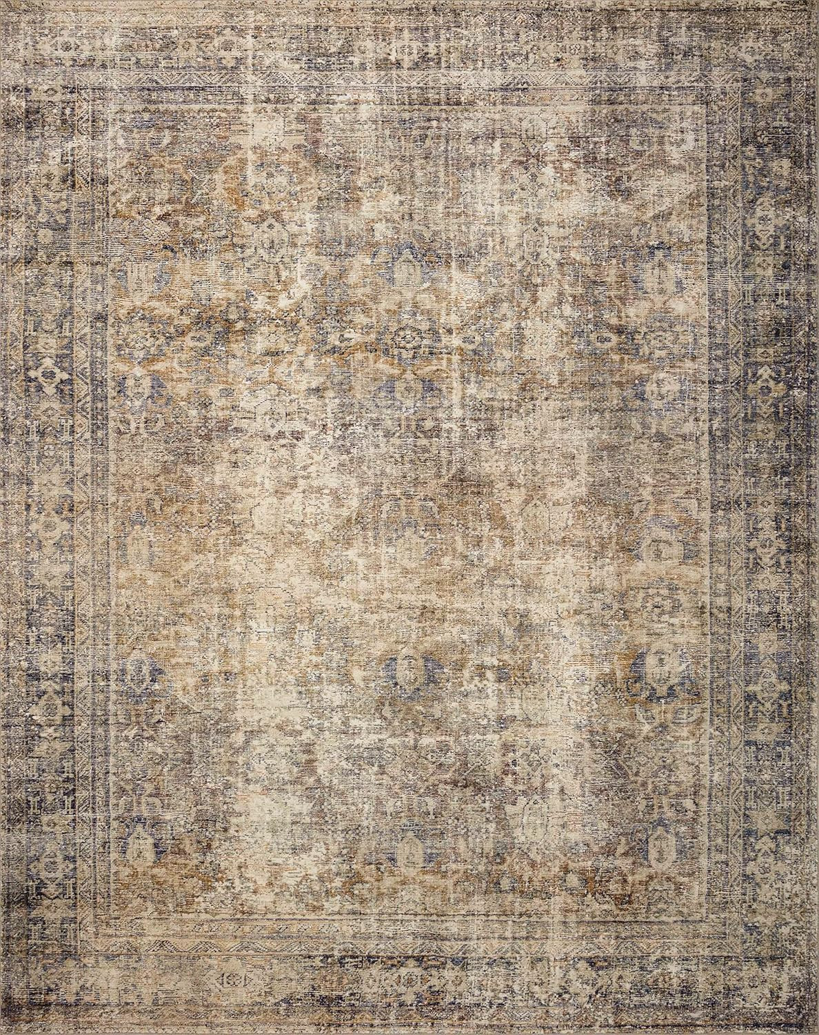 Loloi Amber Lewis Morgan 7'-3" x 9'-3" Area Rug in Sunset/Ink - Large Area Rug, Neutral Area Rug ... | Amazon (US)