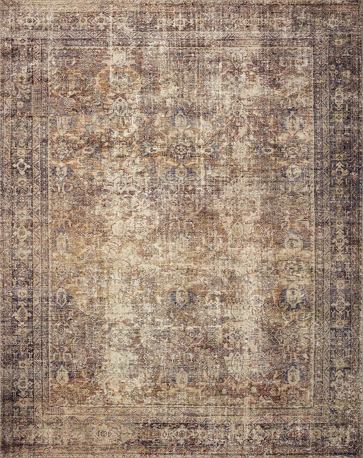 Loloi Amber Lewis x Morgan Sunset/Ink 3'-6" x 5'-6" Accent Rug | Amazon (US)