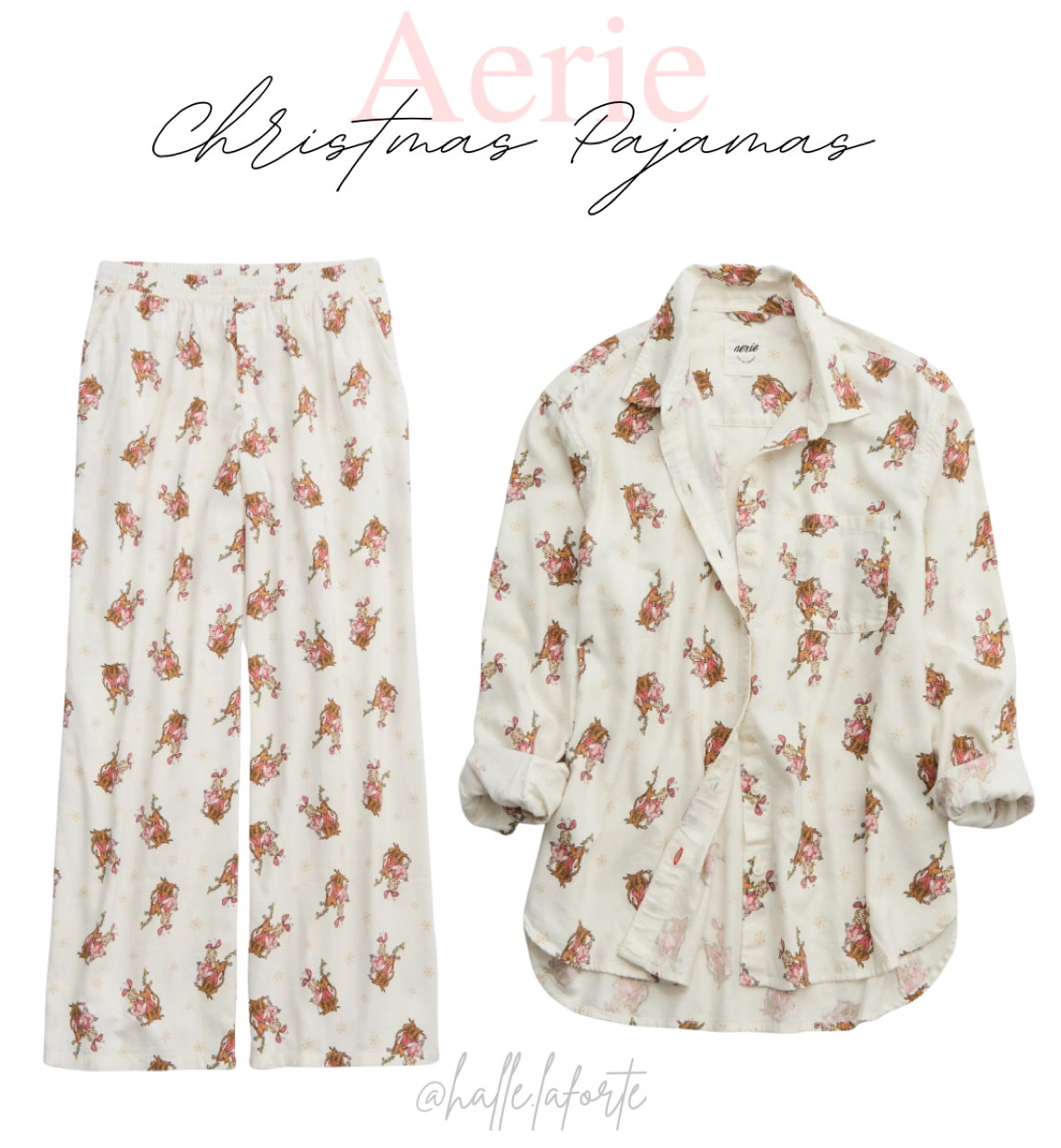 Aerie Christmas pajamas 
Cindy Lou who Christmas pajamas 

#LTKHoliday #LTKStyleTip #LTKSaleAlert