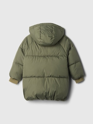 babyGap Recycled Heavyweight Sherpa-Lined PrimaLoft® Puffer Jacket | Gap (US)