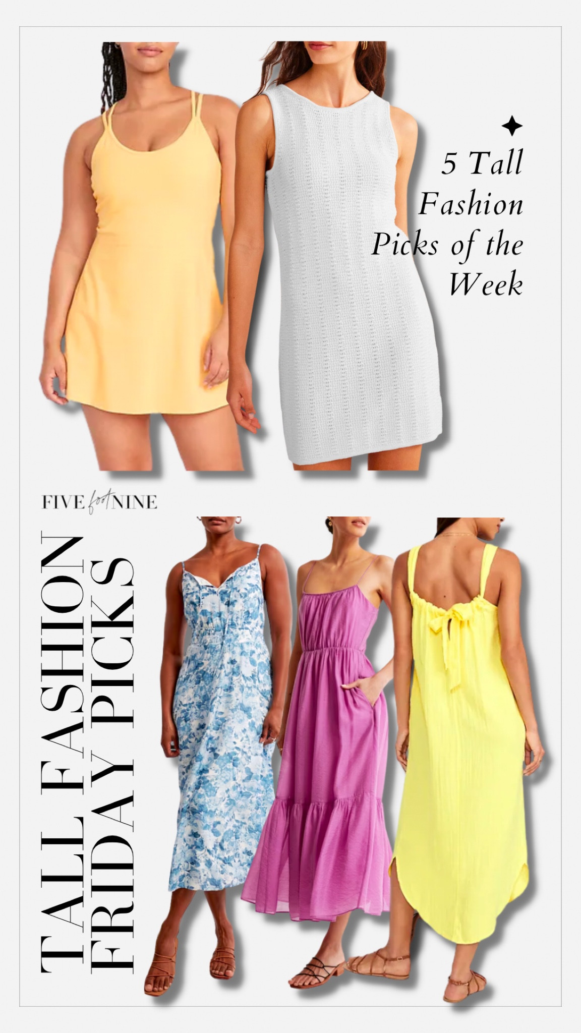 This weeks tall fashion finds, summer dresses, workout dress, crochet dress, maxi dress, bright dresses 

#LTKwedding #LTKSeasonal #LTKunder100