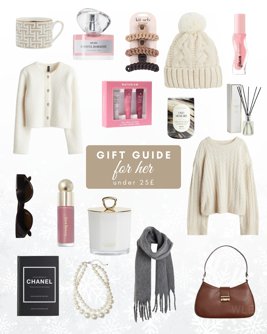 Gift guide for her - under 25£





budget christmas gifts for her, gifts under 25 pounds, affordable presents for christmas, chistmas gift ideas, christmas present for her 

 #LTKgiftguide