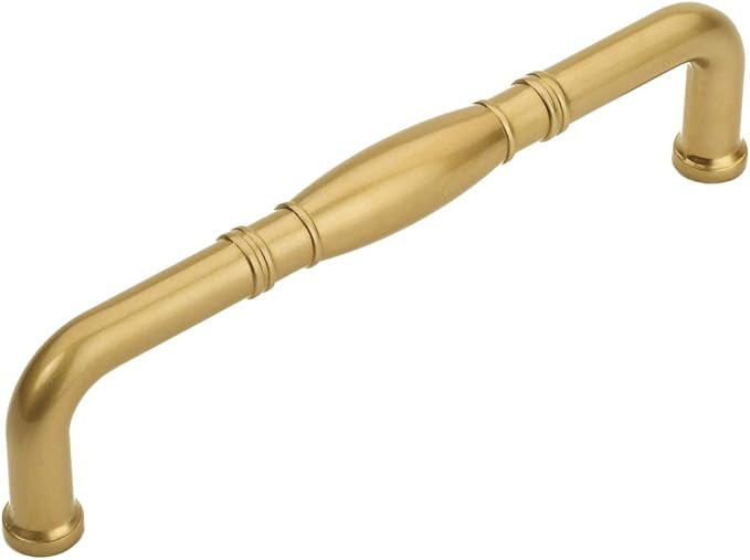 10 Pack - Cosmas 4313-128GC Gold Champagne Cabinet Hardware Handle Pull - 5" (128mm) Hole Centers | Amazon (US)