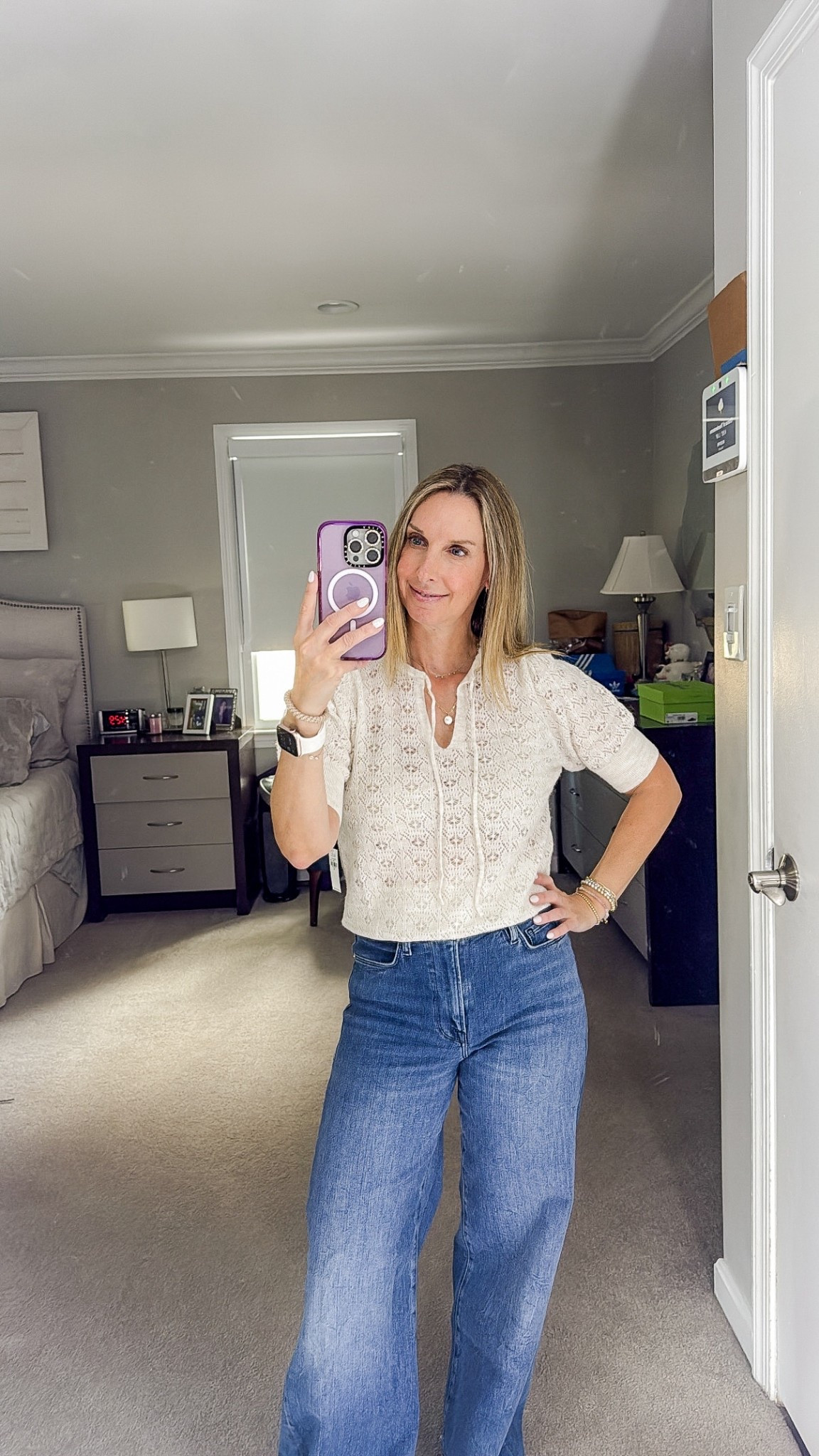 Not my favorite top but cute style
Linking other options 


#LTKOver40