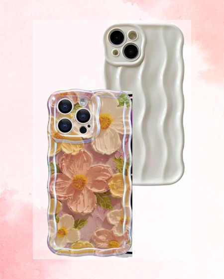 iPhone cases that I just ordered! 

Flower phone case & texture wave phone case

#LTKsalealert #LTKstyletip #LTKGiftGuide