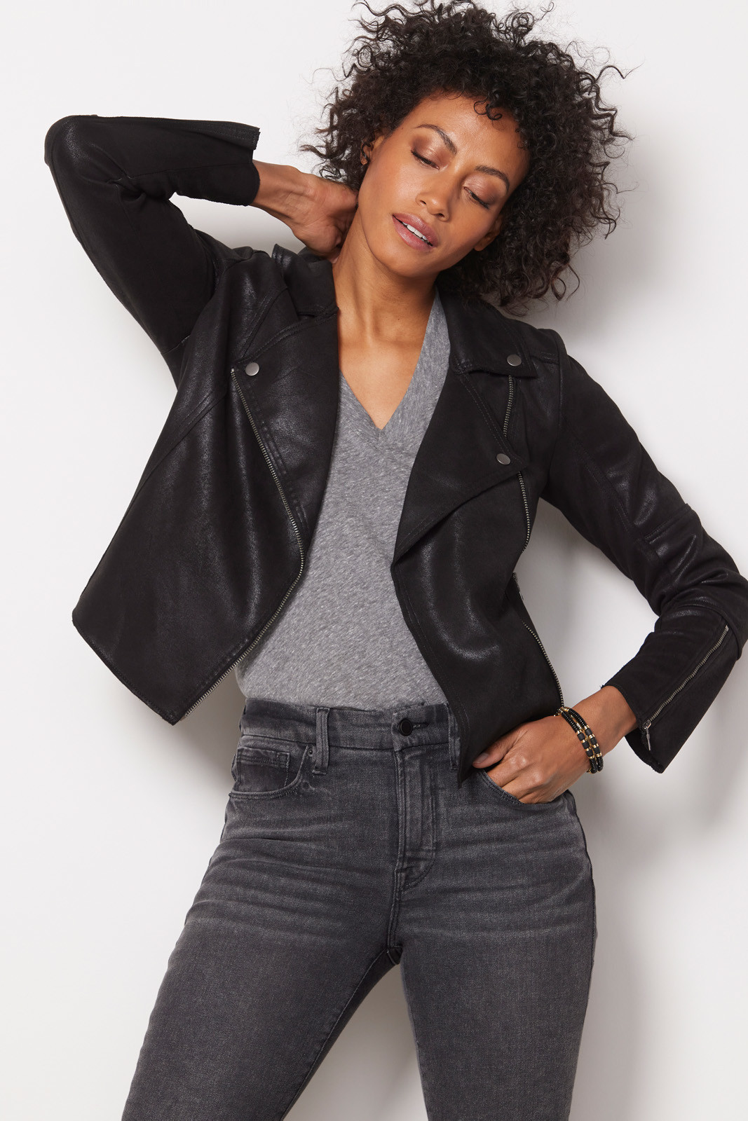 EVEREVE Marren Moto Jacket | EVEREVE | Evereve