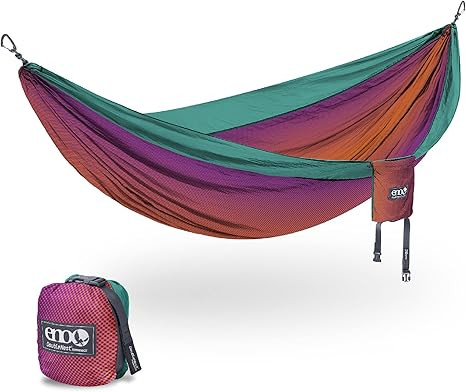 ENO, Eagles Nest Outfitters DoubleNest Lightweight Camping Hammock, 1 to 2 Person, Special Editio... | Amazon (US)