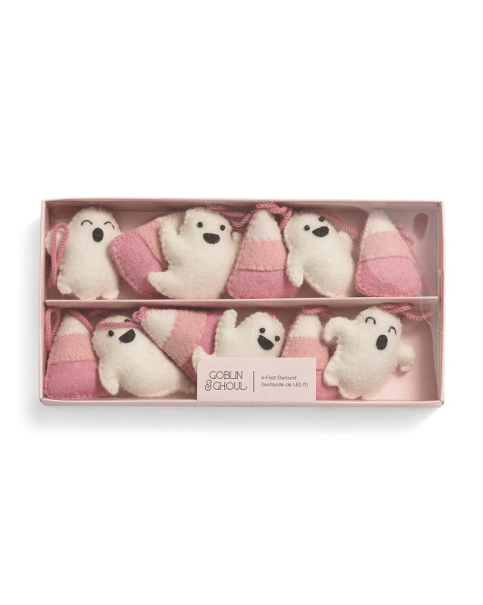 6ft Ghost And Candy Garland | TJ Maxx