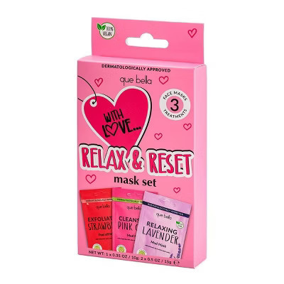 Que Bella Relax and Reset Gift Set - 3ct | Target