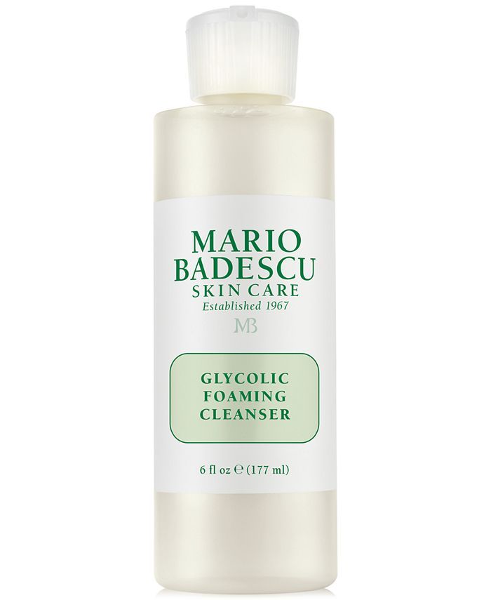 Mario Badescu Glycolic Foaming Cleanser, 6-oz. & Reviews - Skin Care - Beauty - Macy's | Macys (US)