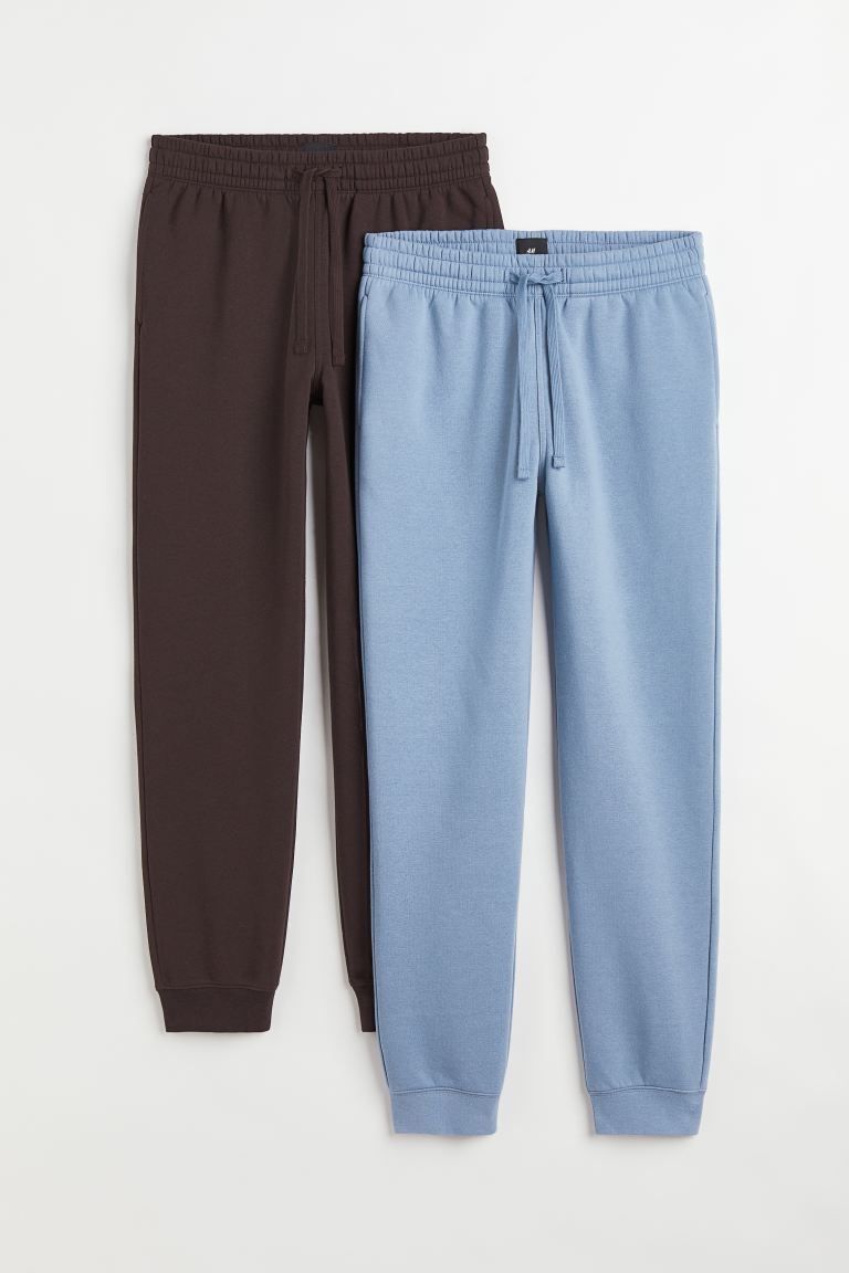 2-pack Regular Fit Sweatpants | H&M (US + CA)