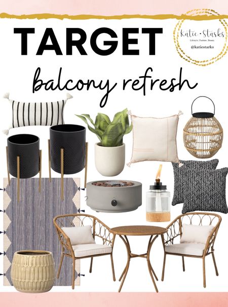 Update your balcony with new patio arrivals from Target! 

#outdoorspace

#LTKSeasonal #LTKFind #LTKhome