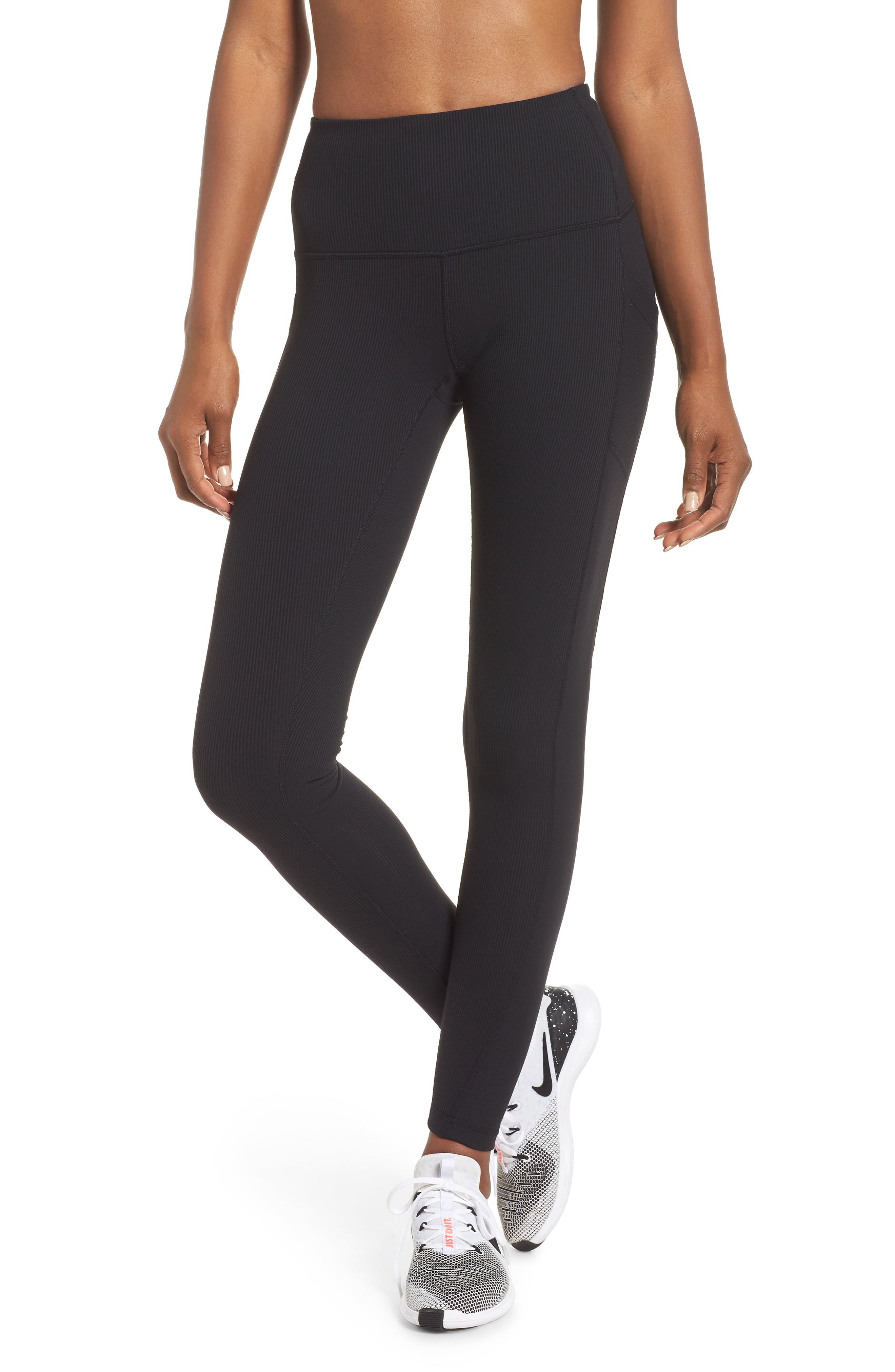Women's Zella Divine High Waist Rib Leggings | Nordstrom