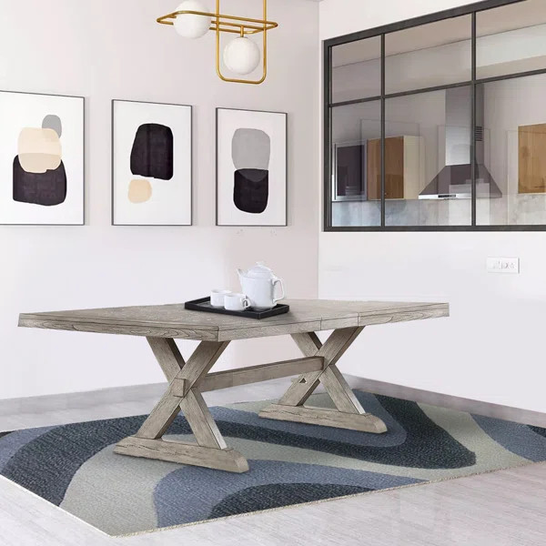 Polley 118'' Trestle Dining Table | Wayfair North America