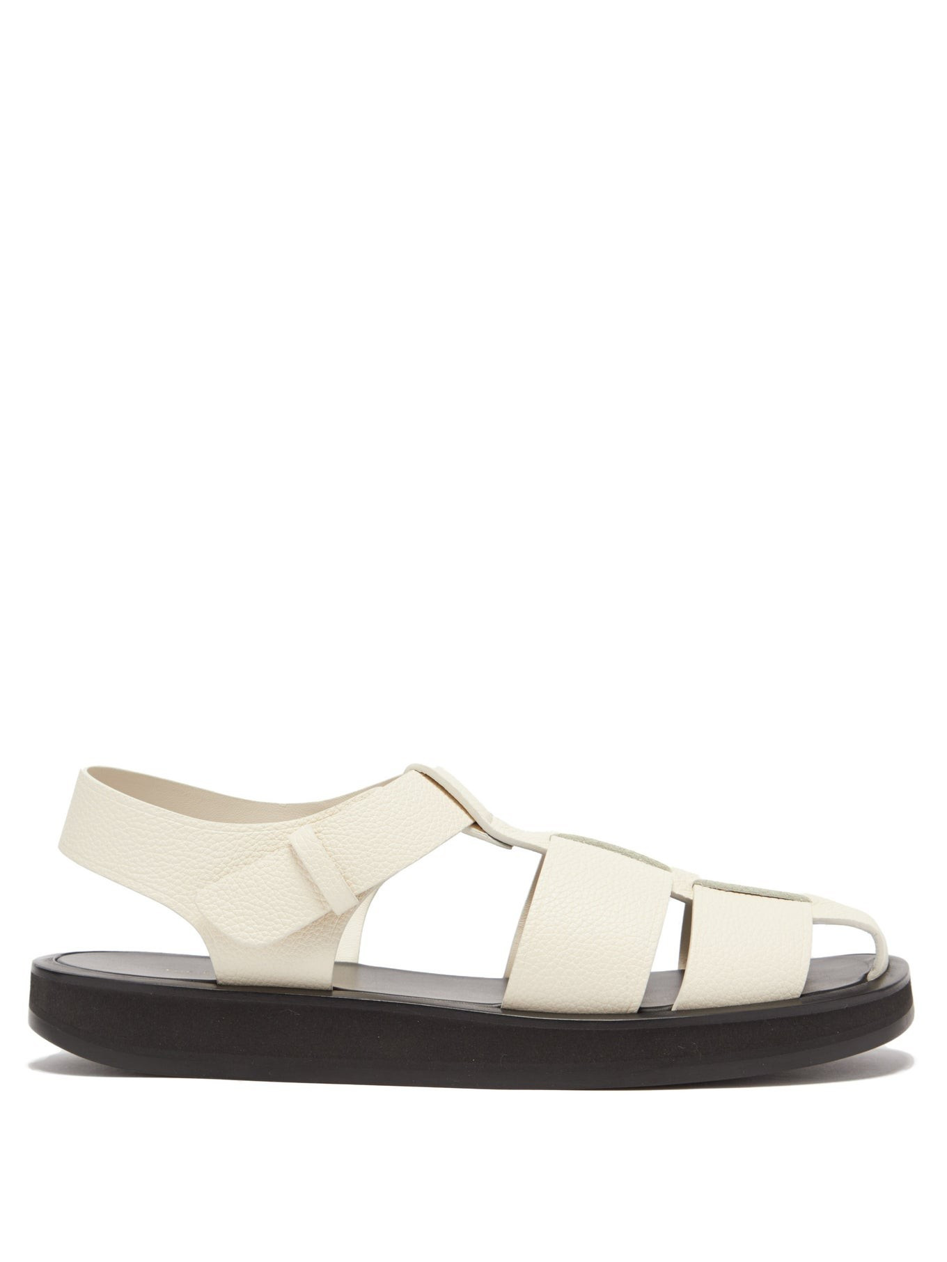 Grained-leather fisherman sandals | Matches (US)