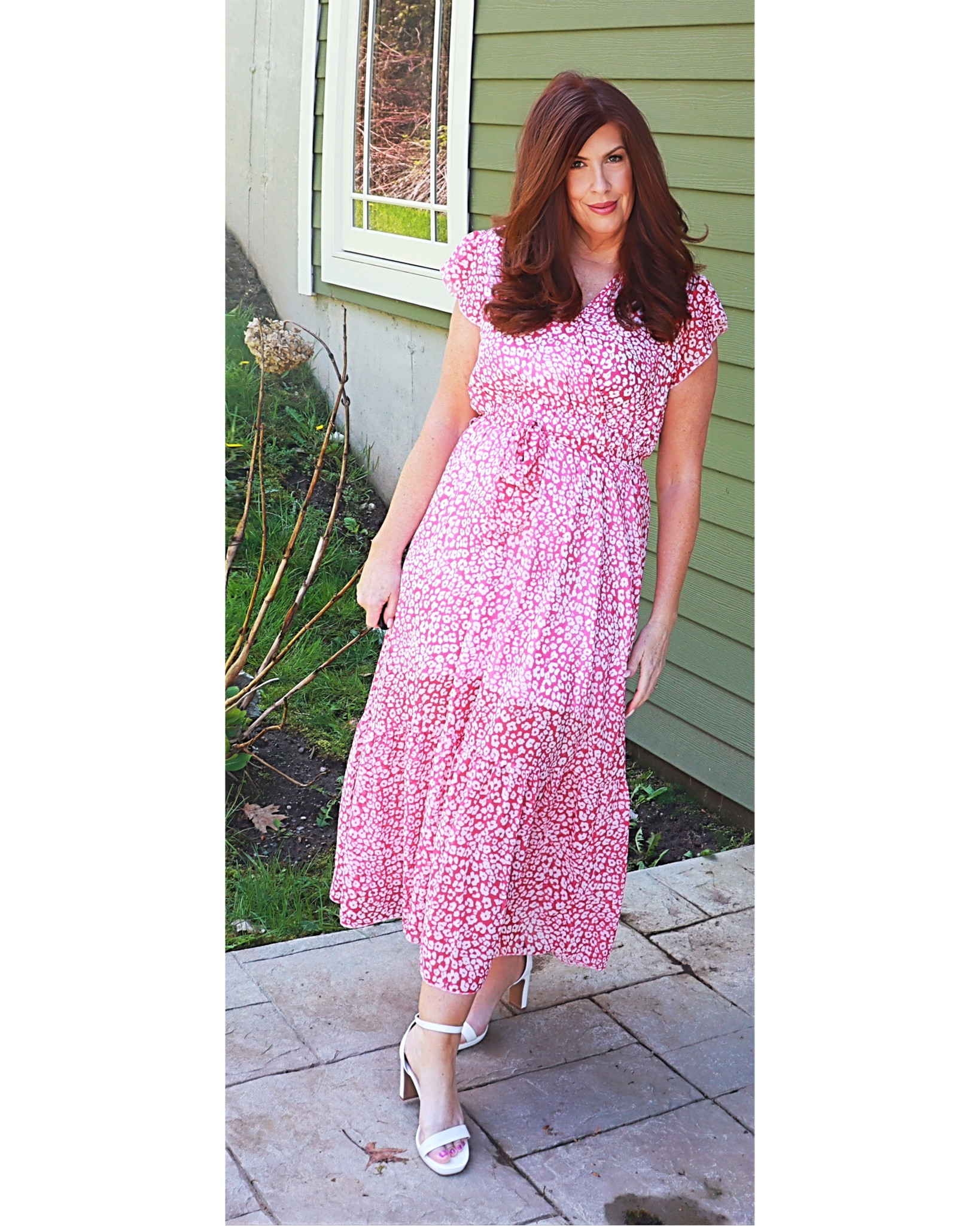 Perfectly pink  Floral Spring dress under $32.00. Yes!

#LTKsalealert #LTKcurves #LTKstyletip